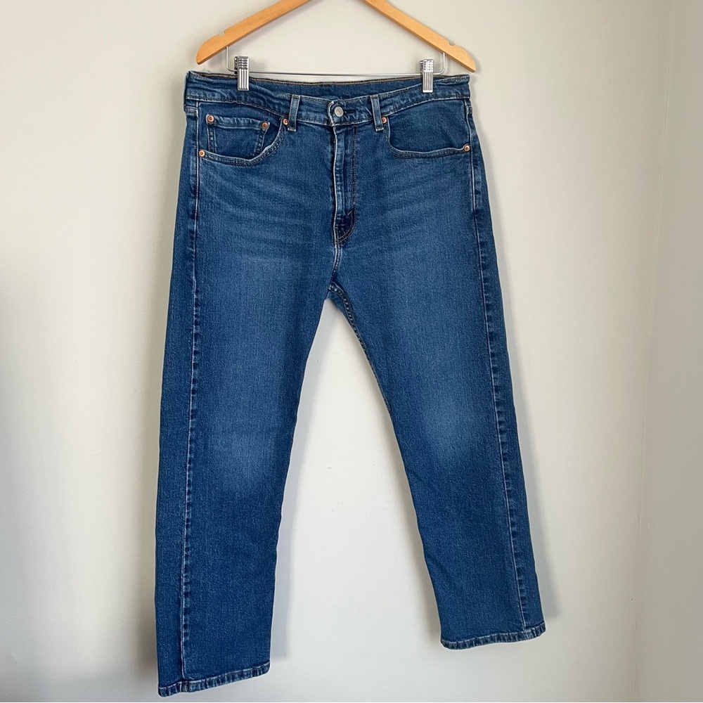 Levi’s 505 Mens Straight Leg Jeans Size W36 L30